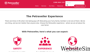 petraveller.com.au Screenshot