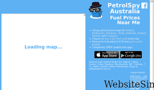 petrolspy.com.au Screenshot