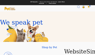 petsupermarket.com Screenshot