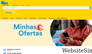 petz.com.br Screenshot