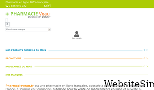 pharmacieveau.fr Screenshot
