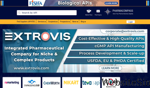 pharmacompass.com Screenshot