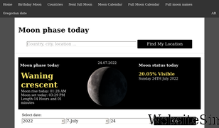 phasesmoon.com Screenshot