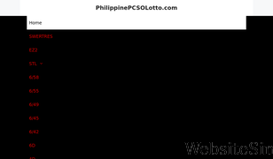 philippinepcsolotto.com Screenshot