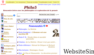 philo5.com Screenshot