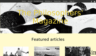 philosophersmag.com Screenshot