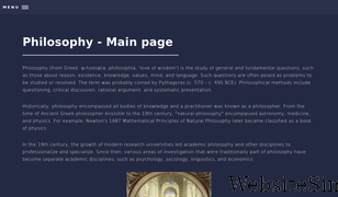 philosophy-question.com Screenshot