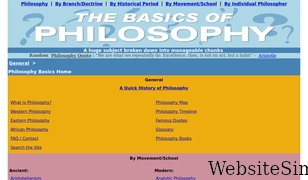 philosophybasics.com Screenshot