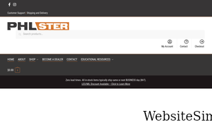 phlsterholsters.com Screenshot