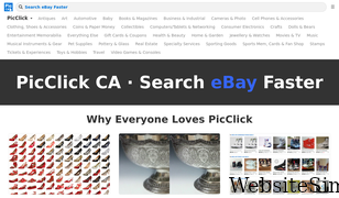 picclick.ca Screenshot