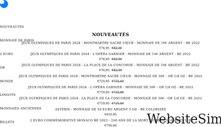 pieces-et-monnaies.com Screenshot