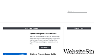pigeonpedia.com Screenshot