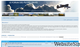 pilotes-prives.fr Screenshot