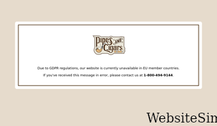 pipesandcigars.com Screenshot