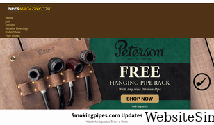 pipesmagazine.com Screenshot