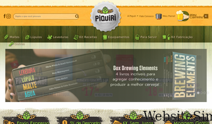 piquiribrewshop.com.br Screenshot