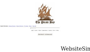 pirate-bays.net Screenshot