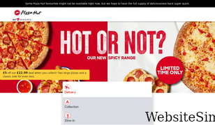 pizzahut.co.uk Screenshot