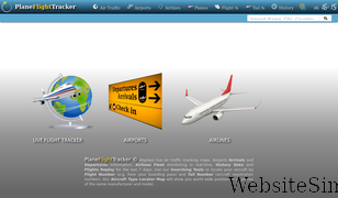 planeflighttracker.com Screenshot