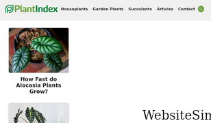 plantindex.com Screenshot