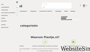 plantje.nl Screenshot
