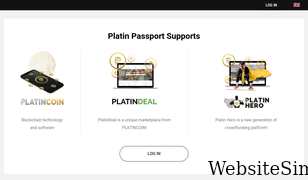 platin-passport.com Screenshot