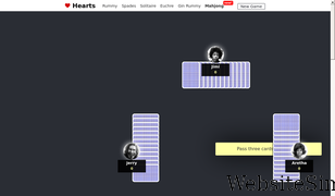 playhearts-online.com Screenshot