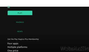 playmagnus.com Screenshot