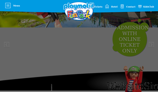 playmobil-funpark.de Screenshot