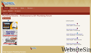 plumbingforums.com Screenshot