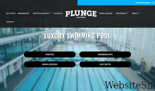 plungesandiego.com Screenshot