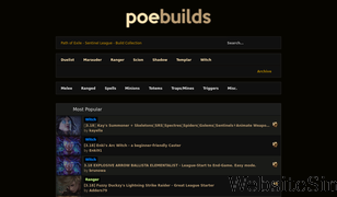 poebuilds.cc Screenshot
