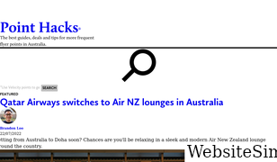 pointhacks.com.au Screenshot