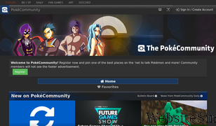 pokecommunity.com Screenshot