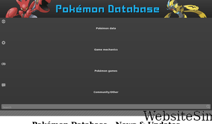 pokemondb.net Screenshot