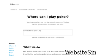 poker-in.com Screenshot