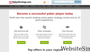 pokerstrategy.com Screenshot