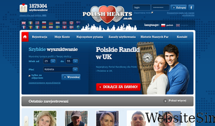 polishhearts.co.uk Screenshot