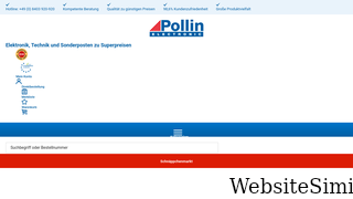 pollin.de Screenshot