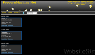 popcornmachine.net Screenshot