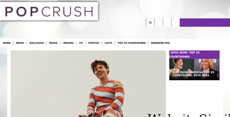 popcrush.com Screenshot