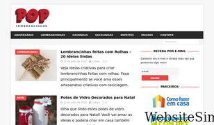 poplembrancinhas.com.br Screenshot