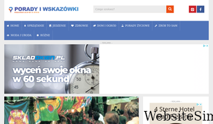 poradyiwskazowki.pl Screenshot