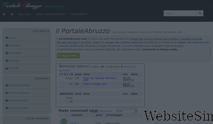 portaleabruzzo.com Screenshot