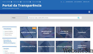 portaltransparencia.gov.br Screenshot