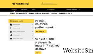 posta.si Screenshot