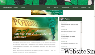 poteaux-carres.com Screenshot