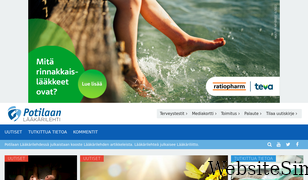 potilaanlaakarilehti.fi Screenshot