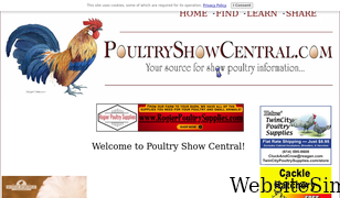 poultryshowcentral.com Screenshot