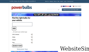 powerbulbs.com Screenshot